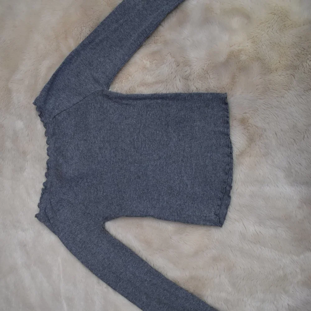 Justice Gray Long Sleeve Shirt Size 7
